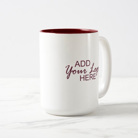 voeg uw logo mok toe (Voorkant rechts)