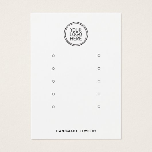 Voeg uw Logo Multi-Stud Earning Display Kaart toe (Voorkant)