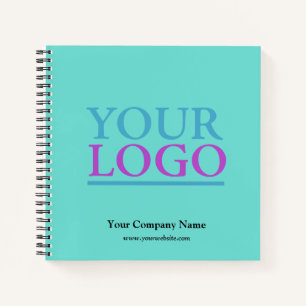 Voeg uw Logo, naam en website-promotie toe, LT Bla Notitieboek