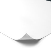 Voeg uw LOGO of afbeelding CUSTOM toe Poster (Hoek)
