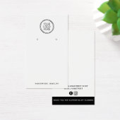 Voeg uw Logo oormerken Display Kaart toe (Bureau)