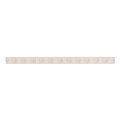 Voeg uw Logo Pattern Professional Light Blush toe Grosgrain Lint (Voorkant)