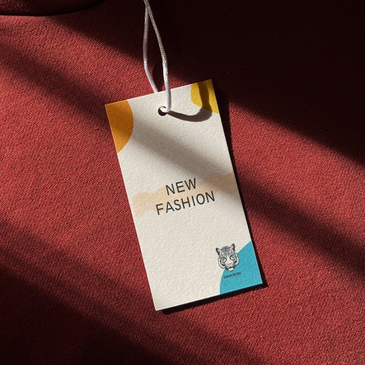 Voeg uw Logo Product Packaging Hang Label