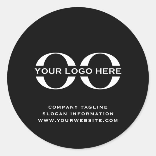 Voeg uw Logo promotionele Stickers toe Geen minimu (Voorkant)