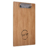 Voeg uw logo rustieke schuur hout klembord (Rechts)