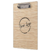 Voeg uw logo rustieke schuur hout klembord (Links)