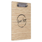 Voeg uw logo rustieke schuur hout klembord (Rechts)