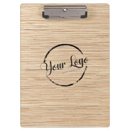 Voeg uw logo rustieke schuur hout klembord