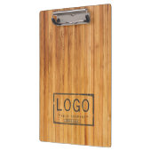 Voeg uw logo rustieke schuur hout klembord (Links)