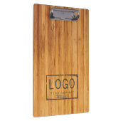 Voeg uw logo rustieke schuur hout klembord (Rechts)