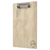 Voeg uw logo rustieke schuur hout klembord (Links)