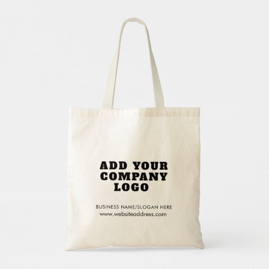 Voeg uw Logo-showroom toe Tote Bag (Achterkant)