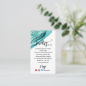 VOEG UW LOGO-sieraden ZORGKAARTEN TOE VK Visitekaartje (Staand voorkant)