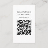 VOEG UW LOGO-sieraden ZORGKAARTEN TOE VK Visitekaartje (Achterkant)