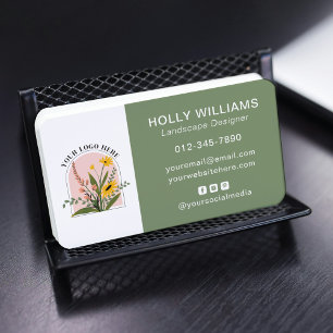 Voeg Uw Logo sociale Media QR Code Collectief Busi Visitekaartje