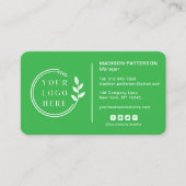 Voeg uw Logo sociale media QR Code Corporate toe Visitekaartje (Voorkant)