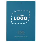Voeg Uw Logo Toe 2026 Jaarkalender Klembord (Achterkant)