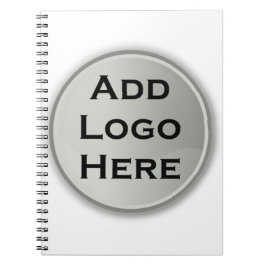 Voeg uw logo toe aan bedrijfscadeau notitieboek