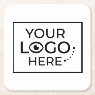Voeg uw logo toe Aangepaste zakelijke promotie Kartonnen Onderzetters
