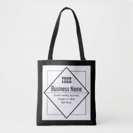 Voeg uw logo toe Aanpasbare sjabloon Tote Bag