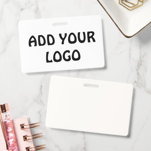 VOEG UW LOGO TOE BADGE (Kantoor)