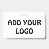 VOEG UW LOGO TOE BADGE (Voorzijde)