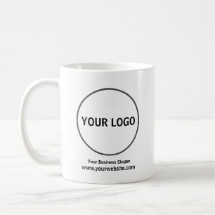 Voeg uw logo toe, bedrijfs mok,  koffiemok