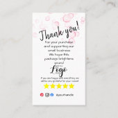 VOEG UW LOGO toe dank u de kaartbellen te plaatsen Visitekaartje (Voorkant)