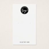 Voeg uw Logo toe die de Kaart van het Vertonende V (Voorkant)