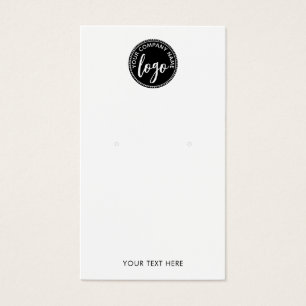 Voeg uw Logo toe die de Kaart van het Vertonende V