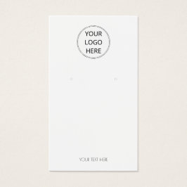 Voeg uw Logo toe die de Kaart van het Vertonende V