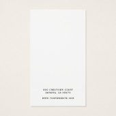 Voeg uw Logo toe die en de Kaart van de Vertoning  (Achterkant)