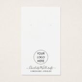 Voeg uw Logo toe die en de Kaart van de Vertoning  (Voorkant)