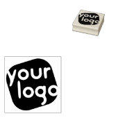 Voeg uw logo toe Eenvoudig Elegant Zakelijk Profes Rubberstempel (Gestempeld)