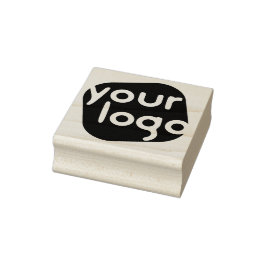 Voeg uw logo toe Eenvoudig Elegant Zakelijk Profes Rubberstempel