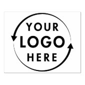 Voeg uw logo toe | Grote Douane Rubber Stempel (Afrduk)