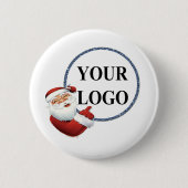 VOEG UW LOGO TOE HIER AANGEPASTE TROUW RONDE BUTTON 5,7 CM (Voorkant)