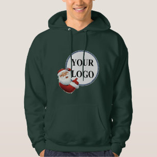 Voeg uw logo toe Kerstvakantie Hoodie