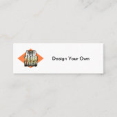 Voeg uw Logo toe om het even welk Visitekaartje va (Voorkant)