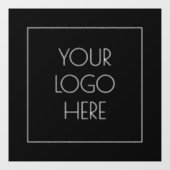 Voeg uw logo toe  raamsticker (Vel)