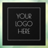 Voeg uw logo toe  raamsticker (Vel 3)