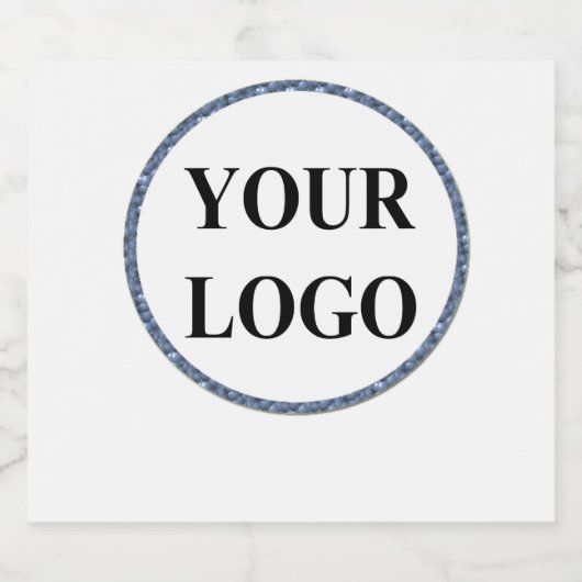 VOEG UW LOGO TOE SPARKLING WIJNETIKET (Enkel label)