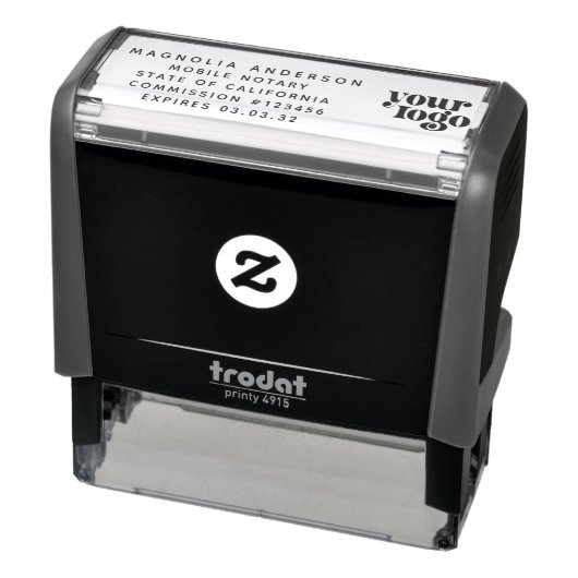 Voeg uw Logo toe Zelfinktende Stempel (Product)