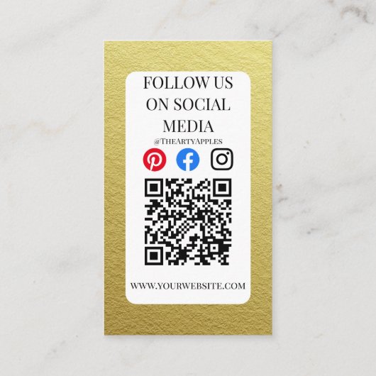 VOEG UW LOGO TUMBLER CARE CARDS vinyl business TOE Visitekaartje (Achterkant)