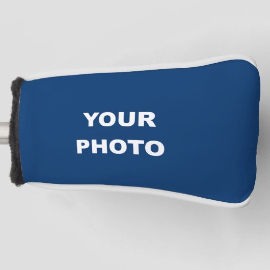 Voeg uw Logo van het Afbeelding van de Foto van he Golfheadcover (Voorkant)