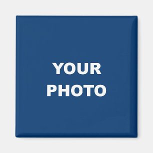 Voeg uw Logo van het Afbeelding van de Foto van he Magneet