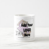 Voeg Uw LOGO van het Bedrijf als cliënt of werknem Koffiemok (Center)