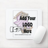 Voeg Uw LOGO van het Bedrijf als cliënt of werknem Muismat (Met muis)