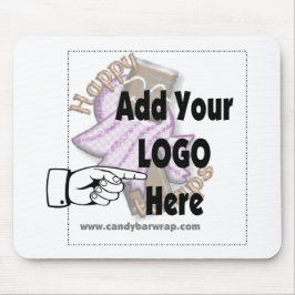 Voeg Uw LOGO van het Bedrijf als cliënt of werknem Muismat