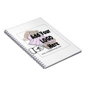 Voeg Uw LOGO van het Bedrijf als cliënt of werknem Notitieboek (Rechterzijde)